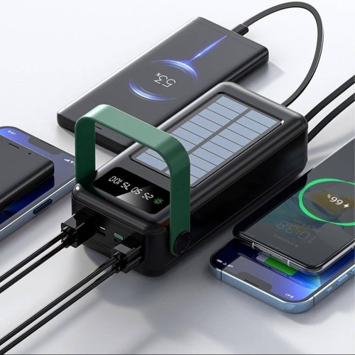 پاوربانک گرین لاین مدل Solar Max ظرفیت 30000 میلیآمپر ساعت