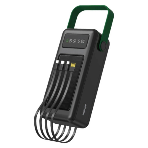 پاوربانک 50000 خورشیدی گرین لاین مدل Green Lion Solar Max Power Station GL-PB73
