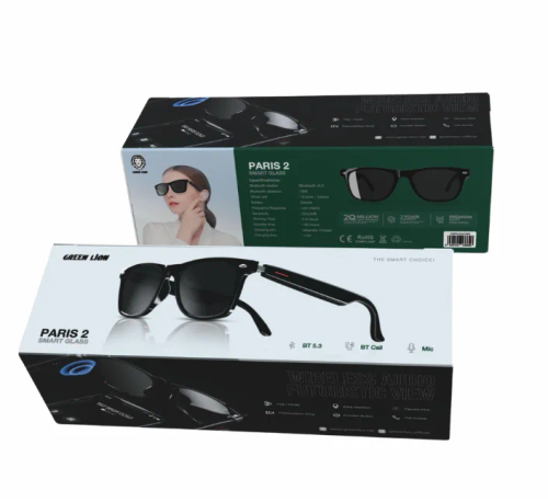 عینک هوشمند گرین لاین مدل Green Lion Paris 2 Smart Glasses