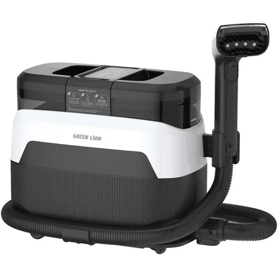 اتوبخار فرش گرین لاین مدل Steam Carpet Proمجهز به دو مخزن و قابلیت نظافت عمیق لکههاا