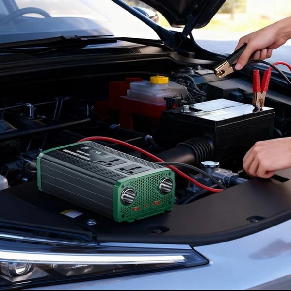 اینورتر خودرو گرین لاین مدل GC-350 توان ۸۰۰ وات