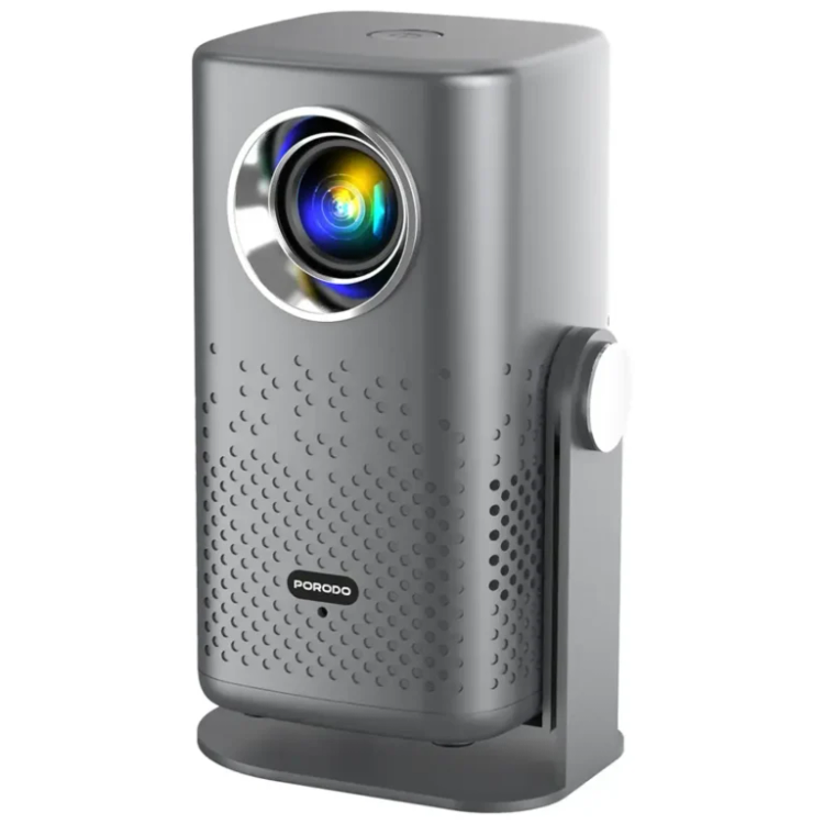 ویدیو پروژکتور هوشمند شارژی باکیفیتFHD پرودو مدل گوبو Porodo Lifestyle Gobo Portable Air projector